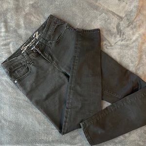 Black seven jean leggings